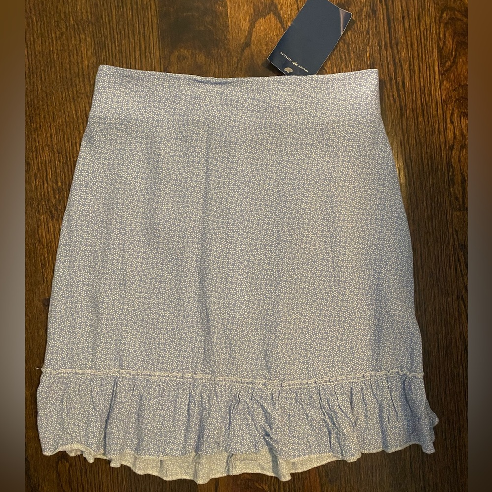 Brandy Melville floral mini skirt